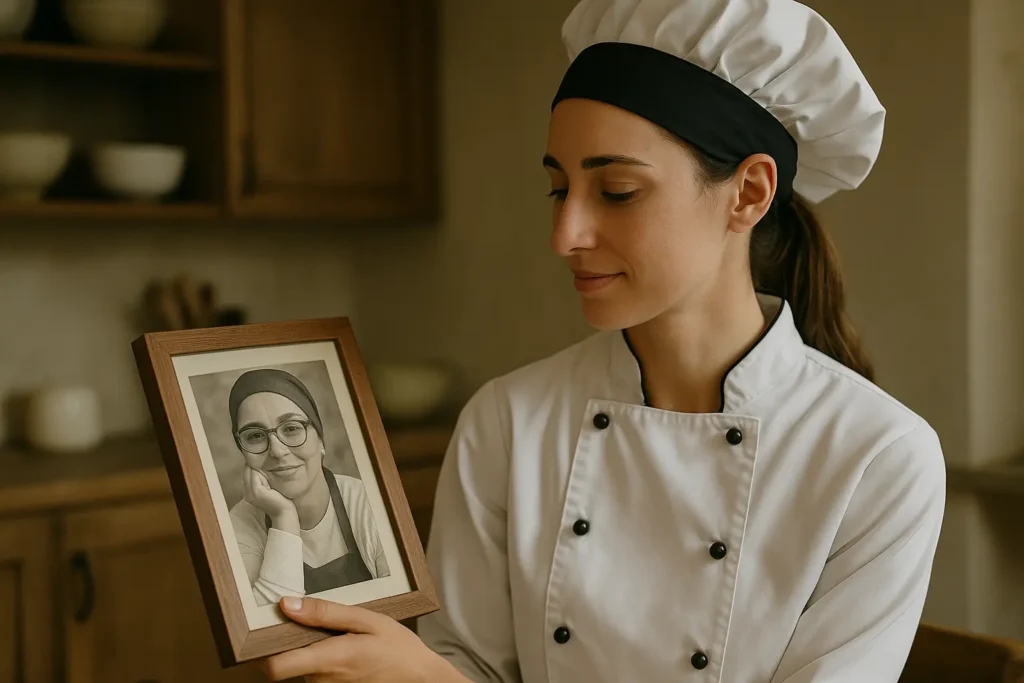 About Me 2 "She taught me that love starts in the kitchen. This is Grandma Susanna — the soul behind every spoonful."